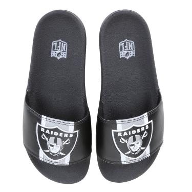 Imagem de Chinelo Slide NFL Las Vegas Raiders Masculino-Masculino