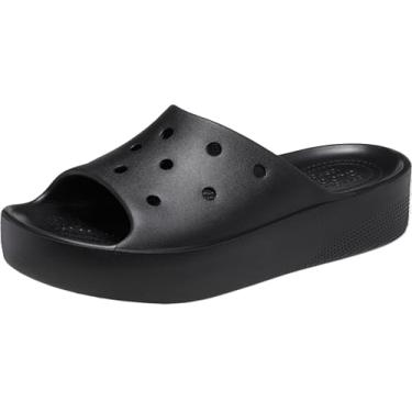 Imagem de CROCS Classic Platform Slide - Black - W10, 208180-001-W10, Unisex Adult, Black, W10