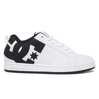 Imagem de Tênis Dc Shoes Court Graffik SD White Black-Unissex