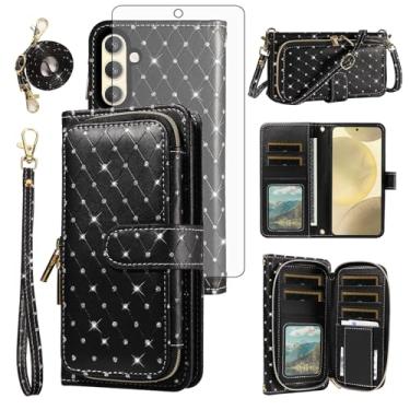 Imagem de Asuwish Capa de telefone para Samsung Galaxy S25 FE ZSZXLLB EUA preta