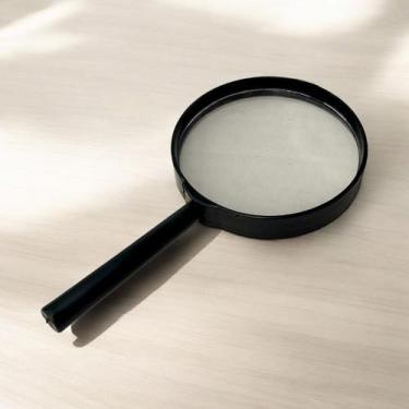 Imagem de Lupa Preta de Aumento Tokyo Design 10cm x18 cm Amplia x3