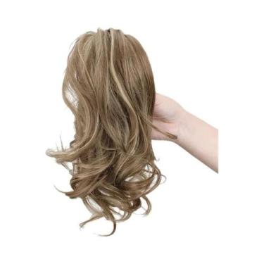 Imagem de Extensão De Rabo De Cavalo Curto E Cacheado De 12 Polegadas, Cabelo Si