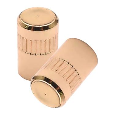 Imagem de Esquirla 2x Pontas para Seletor de Captadores de Guitarra, Tampas para Botões de Chave Seletora, Fácil Instalação e Manutenção, Acessórios para Guitarras, Ouro M3.5