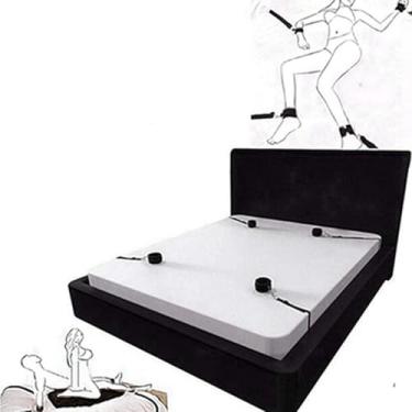 Imagem de Acessórios Sexuais Punhos de Perna Tornozelo Pulseiras Resistentes ao Pulso Sex Tie Up Btsm Pulseiras de Algemas Sexuais para Mulheres Macias