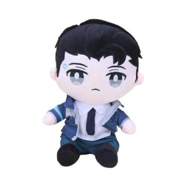 Imagem de Boneco De Pelúcia Fofo Connor Sentado De 28cm, Modelo De Uniforme Huma