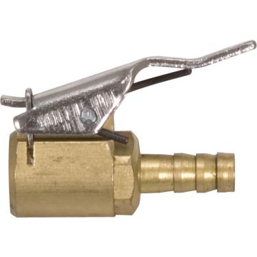 Imagem de Bico p/ encher pneu c/ presilha espiga 5/16" latão Vonder