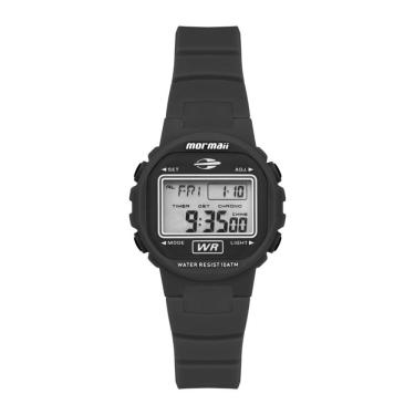 Imagem de Relógio Mormaii Masculino Ref: Molcdaaz/8p Infantil Digital Black