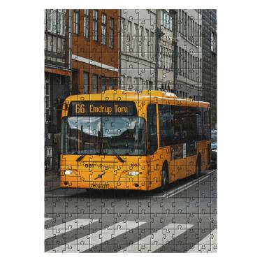 Imagem de Kit 2 Quebra-cabeças Ônibus grandes de 60 peças