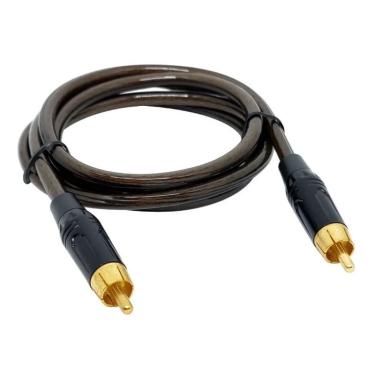 Imagem de 2 X Cabos Especial Coaxial Digital Spdif C 1.20 Mts