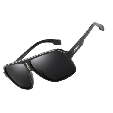 Imagem de Óculos De Sol Polarizado Quadrado Unissex Uv400 Dubery D103