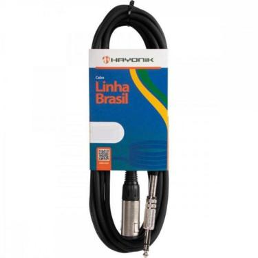 Imagem de Cabo Extensor P10 (F) X P10 (M) Estéreo 3Mts Linha Brasil Ha