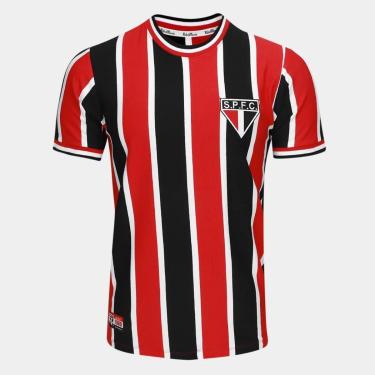 Imagem de Camiseta São Paulo RetrôMania 1969 Listrada Masculina-Masculino