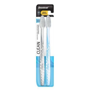 Imagem de Escova dentrat nova adulto clean kit c/2