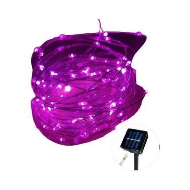 Imagem de Luzes De Fada Solares Com 8 Modos LED Para Jardim, Pátio E Natal - STU