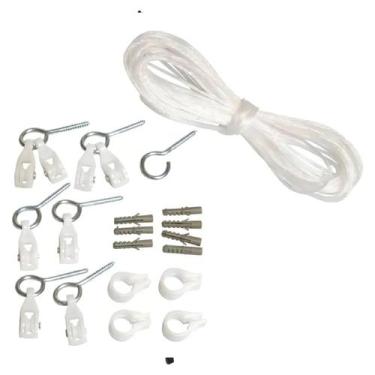 Imagem de Jogo Completo De Cordas Para Varal De Teto 13M 31010 Secalux