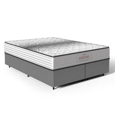 Imagem de Cama Box com Colchão de Molas Ensacadas Double Face Essence Probel Queen 158cm