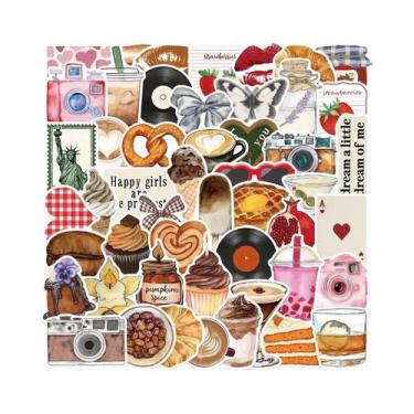 Imagem de Adesivos Estéticos Inspiradores À Prova d'Água Para Bagagem, Laptop, T