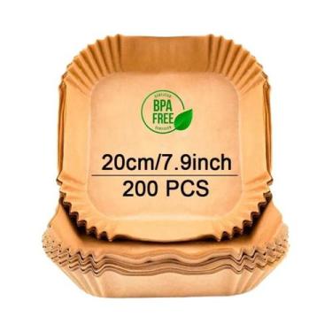 Imagem de Forros De Papel Grandes Para Fritadeira a Ar, 30-200 Peças, Para Cosor