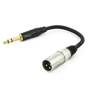 Imagem de Cabo Xlr Para P10 Profissional Estereo - 80 Cm