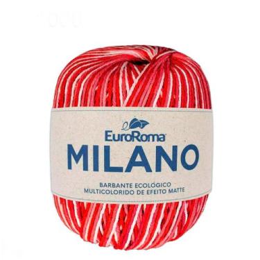 Imagem de Barbante Euroroma Milano 200g, 1000-Vermelho