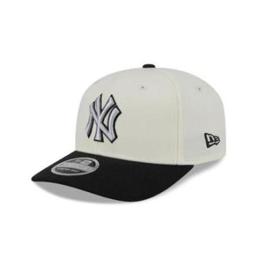 Imagem de Boné New Era 9SEVENTY Strtch Snap New York Yankees MLB Branco-Masculino