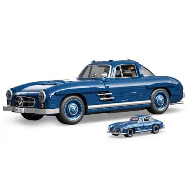 Imagem de Hot Wheels Jogo de Construção Premium Mercedes Benz 300 SL Mattel