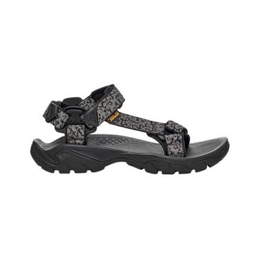 Imagem de Teva Sandália universal M Terra Fi 5 masculina, Magma preto/cinza, 8.5