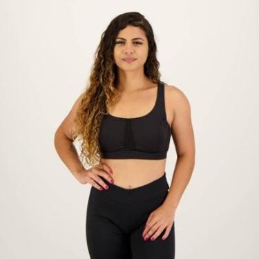 Imagem de Top Fila Performa Shape Feminino Preto-Feminino