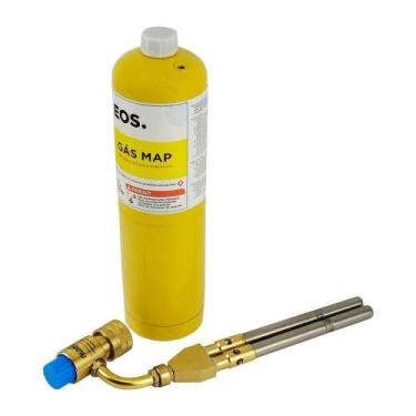 Imagem de Maçarico Portátil Bico Duplo +gás Map 1 Unidade - HIATSU