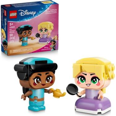 Imagem de LEGO Disney - Mini Jasmine e Rapunzel 43303
