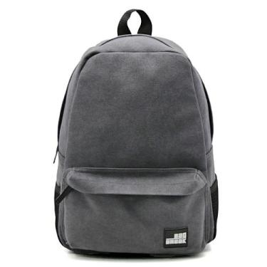 Imagem de Mochila Reforçada de Lona Grafite - Thor Bag