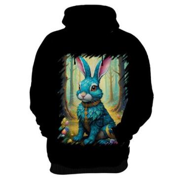 Imagem de Blusa de Frio Páscoa Coelhinho Traços Van Gogh 1 - Kasubeck Store®, M