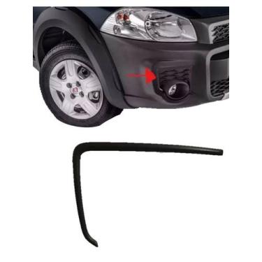 Imagem de Friso Parachoque Dianteiro Direito Strada 2013 2019 Original - Fiat
