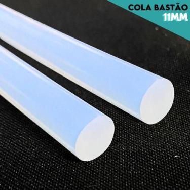 Imagem de Bastão de Cola Quente 101 Transparente 11mm X 30cm Pacote 1kg OEM