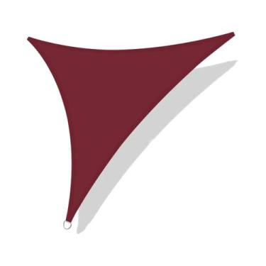 Imagem de Toldo Triangular Impermeável Com Proteção UV Para Pátio, Jardim E Quin