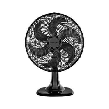 Imagem de Ventilador de Mesa Turbo Premium Preto, com 6 Pás, 220 V~, 551, Ventis