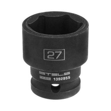 Imagem de Soquete Impacto 1/2 Sextavado 27mm Aço CrMo Stels