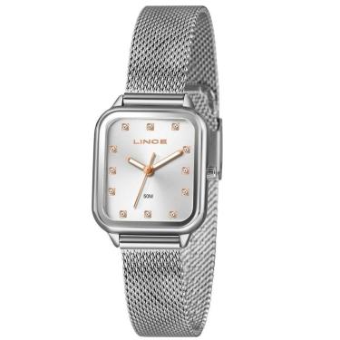 Imagem de Relógio Lince Retangular Mesh-Feminino