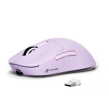 Imagem de Mouse Gamer Attack Shark X3 Tri-Mode 26000 DPI Sensor Óptico PAW3395 6 Botões Programáv...
