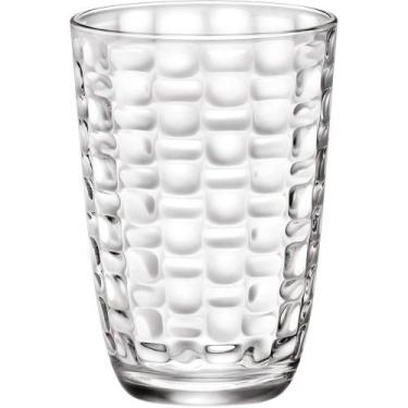 Imagem de Bormioli Rocco Mat Copo Long Drink 12x8x8cm 390ml Vidro Transp 6pç