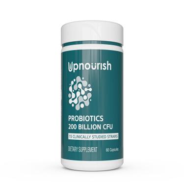 Imagem de Probióticos Upnourish 200 Bilhões De Cfus Para Mulheres E Ho-Unissex