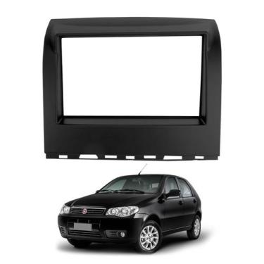 Imagem de Moldura 2 Din Painel Central Multimídia Fiat Palio Fire Way - Ludovico