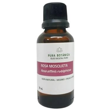 Imagem de Óleo Vegetal de Rosa Mosqueta 30ml – 100% Puro Pura Botânica para Cuidados com a Pele,...
