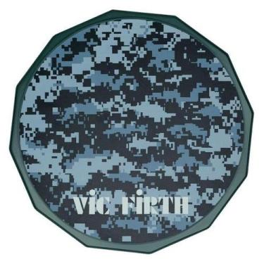 Imagem de Pad de Estudo Vic Firth 06 Digital Camo Practice VXPPDC06 com rosca in