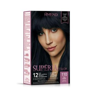 Imagem de Tonalizante Supéria Color 110 Preto Azulado Amend