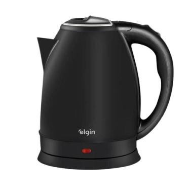 Imagem de Chaleira Elétrica Elgin 2L Inox Preta 110V, 110V