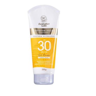 Imagem de Australian Gold Protetor Solar Corporal Gel Creme FPS30 200g