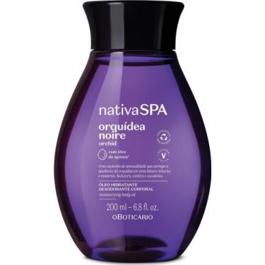 Imagem de Óleo Hidratante Desodorante Corporal Nativa SPA Orquídea Noire 200ml -