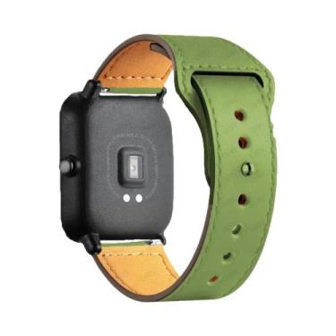 Imagem de Pulseira De Couro Amazfit 20mm/22mm Compatível Com GTS 4/3/2/2e/GTS2 M