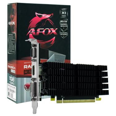 Imagem de Placa de Vídeo Radeon R5-230 1GB DDR3 AFR5230-1024D3L9-V2 para Uso Básico e Multimídia Afox